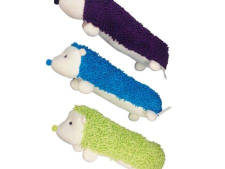 Spot Giggler Plush Dog Toy Hedgehog Assorted, 1 Each 12 in by Spot For Discount