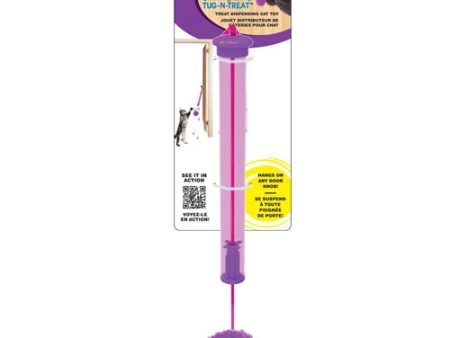 Spot Kitty Tug N Treat with Catnip Purple, Pink, 1 Each 20 in by Spot Cheap