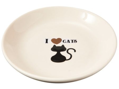 Spot I Love Cats Saucer 1 Each 5 in by Spot Online Sale