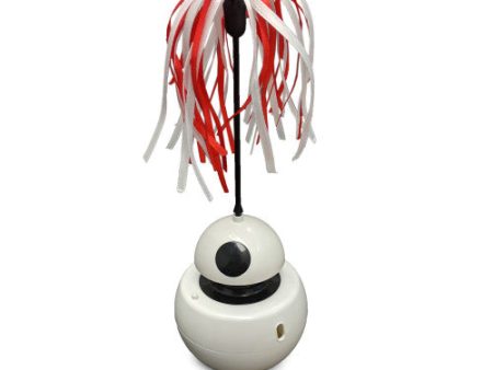 Spot Spin About 2.0 with Sound Electronic Laser Cat Toy White, Red, 1 Each One Size by Spot Online