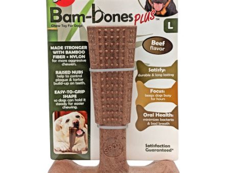 Bam-Bone Plus Dog Chew Beef 1 Each 7 in by San Francisco Bay Brand Online Hot Sale