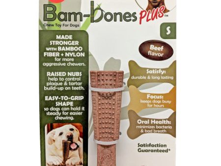 Bam-Bone Plus Dog Chew Beef 1 Each 4 in by San Francisco Bay Brand For Sale