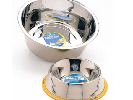 Spot Stainless Steel Mirror Finish No-Tip Dog Bowl Silver, 1 Each 32 Oz by Spot For Cheap