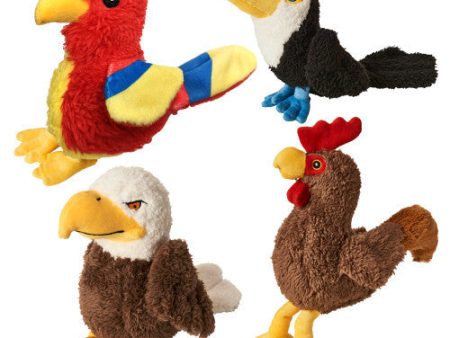 Spot Love The Earth Dog Toy Birds, Assorted, 1 Each 8 in by Spot Online Hot Sale