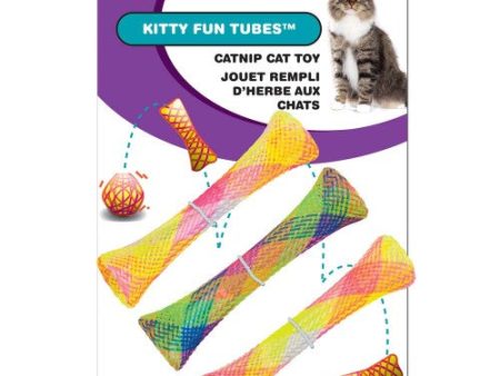 Spot Kitty Fun Tubes Catnip Toy Assorted, 1 Each 3.25 in, 3 Pack by Spot Hot on Sale