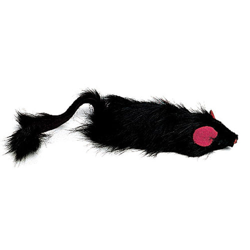 Spot Shaggy Plush Ferret Rattle & Catnip Cat Toy Black, 1 Each 11 in, Large by Spot For Discount