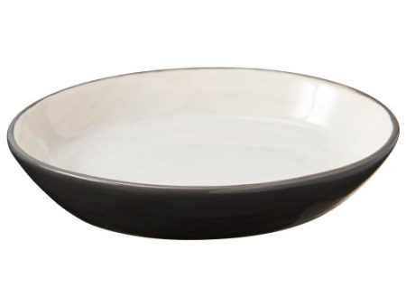 Spot 2-Tone Oval Cat Dish Grey, 1 Each 6 in by Spot Fashion